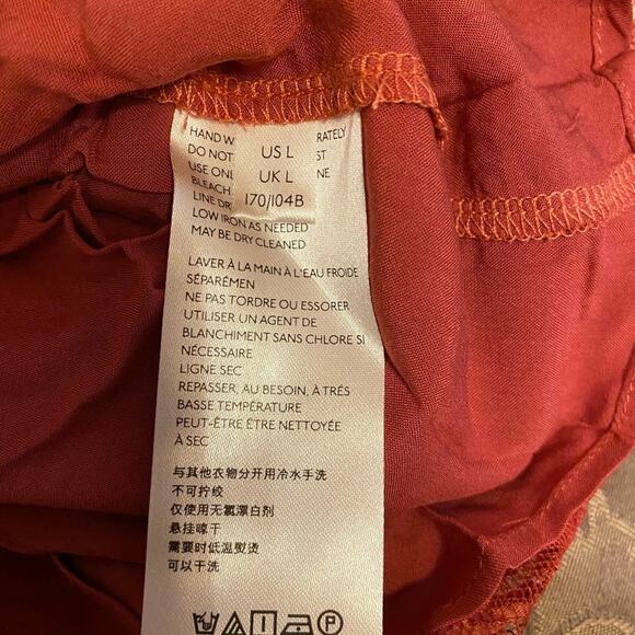 Free People Size Large Chante Lace Tank Crop Top Frenchie Kiss Dee V-Neck Sz L - Picture 7 of 8